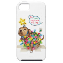 Yule Dog Vibe iPhone 5 Case