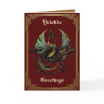 Yule Dragon cards