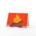 Yule Log cards