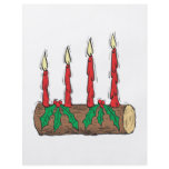Yule Log flyers