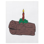 Yule Log flyers
