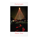 Yule Log, Trail of Lights, Austin, Texas photo cards