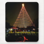 Yule Log, Zilker Park Christmas Tree mousepads