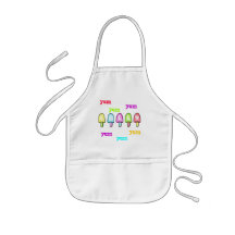 yum yum lolly apron for kids
