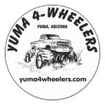 Yuma 4-Wheelers 3" Stickers