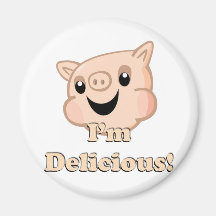 Yummy Bacon Fridge Magnets
