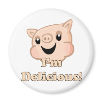 Yummy Bacon Fridge Magnets
