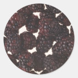 Yummy Blackberries Sticker