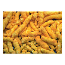Yummy Cheese crunchies Personalized Invitation