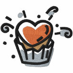 Yummy Chocolate Heart Candy Pocket Size embroidered shirts