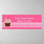 Yummy Cupcake Baby Shower /  Birthday Banner
