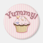 Yummy Cupcake Magnet