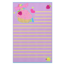 Yummy Cupcake Stationery
