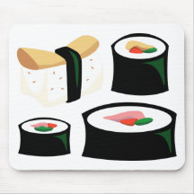 Yummy Food - Sushi Mousepads