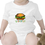 Yummy Hamburger Tee Shirts