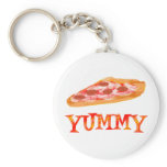 Yummy Pizza keychains