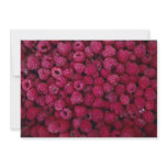 Yummy Raspberries invitations