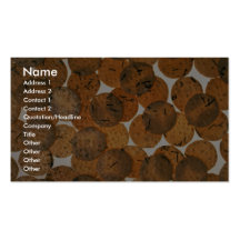 Yummy Rice crackers Business Card Template