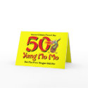 Yung No Mo 50th Birthday cards