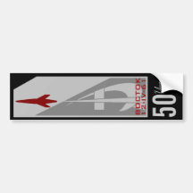 YURI GAGARIN VOSTOK ONE BUMPER STICKERS