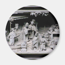 Yuyuan Garden Carving Magnet