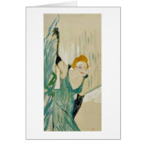 Yvette Guilbert By Henri De Toulouse-Lautrec cards