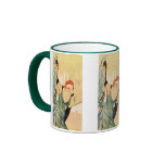 Yvette Guilbert, Henri de Toulouse-Lautrec mugs