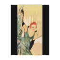 Yvette Guilbert, Henri de Toulouse-Lautrec postcards