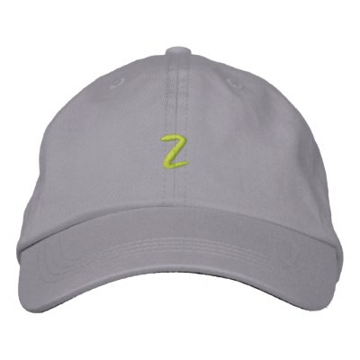 Z EMBROIDERED BASEBALL CAP Z EMBROIDERED BASEBALL CAP