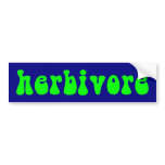 z_herbivore bumper stickers
