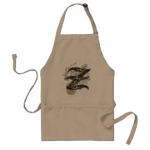 'Z' monogram apron