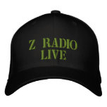Z Radio Live army hat embroidered hats