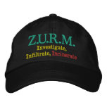 Z.U.R.M. embroidered hats