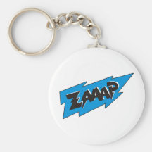 Zaaap Cartoon Bang Splat Key Chain