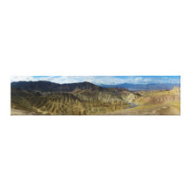 Zabriskie Point in Death Valley California Canvas Prints