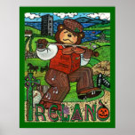 Zachary Bear's® Tribute to Ireland posters