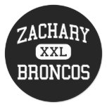 Zachary - Broncos - High - Zachary Louisiana stickers