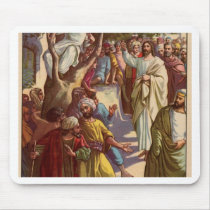 Zacheus sees Jesus