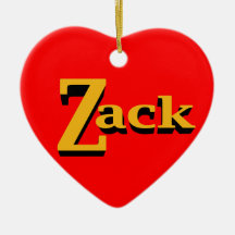 Zack Ornament
