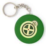 Zahnrad Uhrwerk clockwork pinion cog wheel keychains