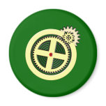 Zahnrad Uhrwerk clockwork pinion cog wheel magnets