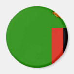 Zambia Flag Fridge Magnet