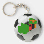 Zambia national team keychain