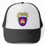 Zamora Coat of Arms/Family Crest (Mantled) hats