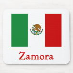 Zamora Mexican Flag mousepads