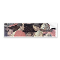 Zanobi Altar Of The Adoration Of The Magi, Bumper Sticker