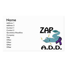 ZAP ADD BUSINESS CARD
