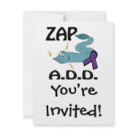 ZAP ADD invitations