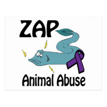 ZAP Animal Abuse Post Cards