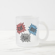 ZAP BAM POW Comic Sound FX - Original Mug